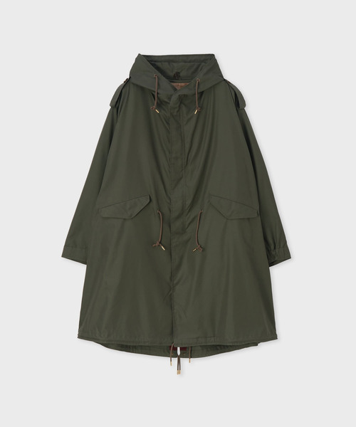Paul Smithのヘリテイジ コットンナイロン モッズコート（グリーン）