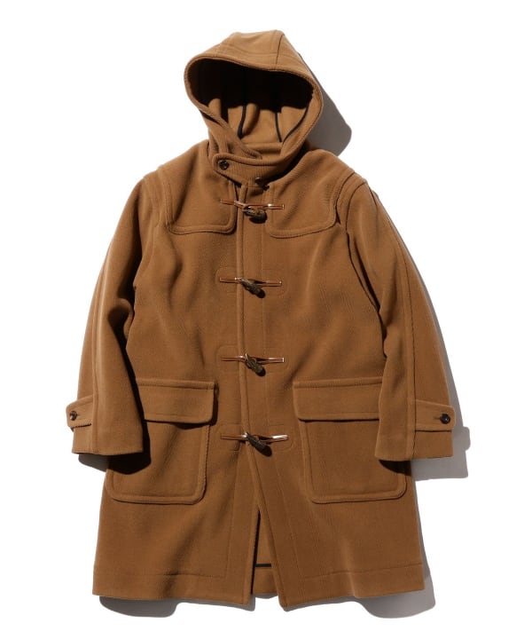 BEAMS PLUSのDuffle Coat Herringbone（キャメル）
