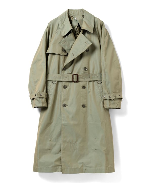 BEAMS PLUS別注のPEG Trench coat(KHAKI)