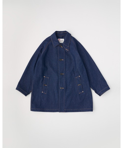 Traditional WeatherwearのWORK COAT 002D(インディゴブルー)