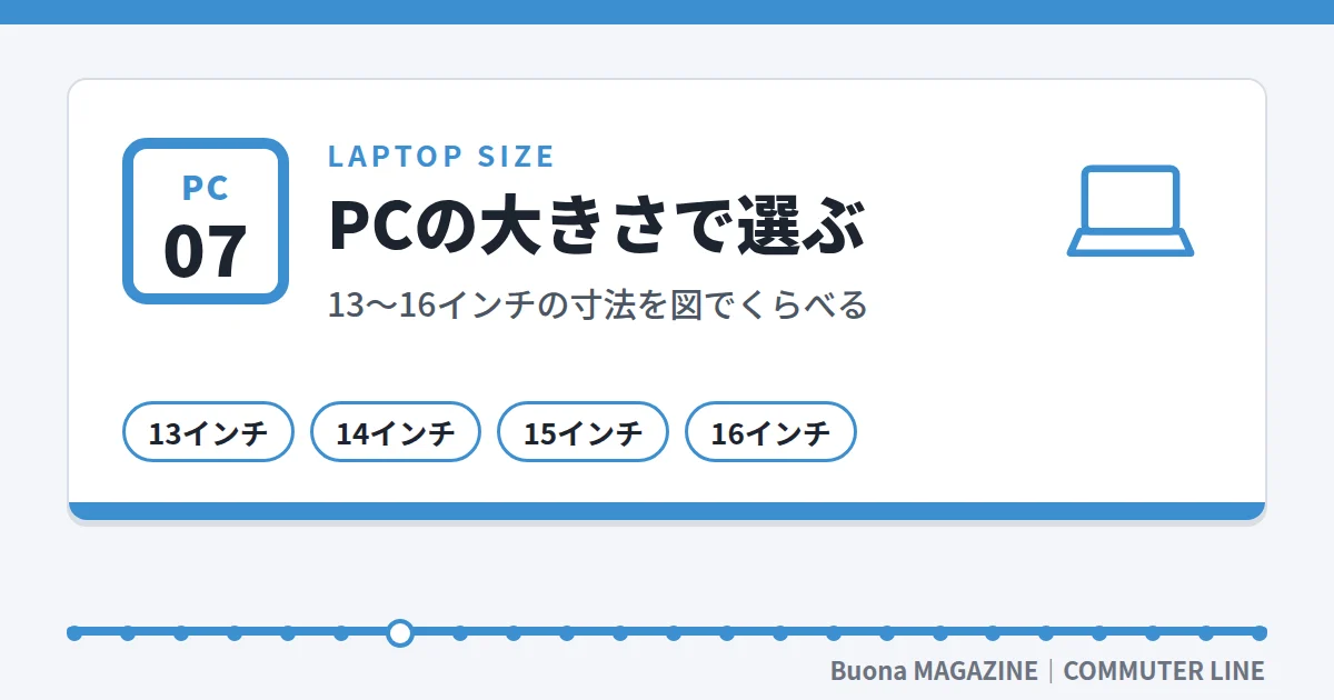 ビジネスリュック|PCの大きさで選ぶ