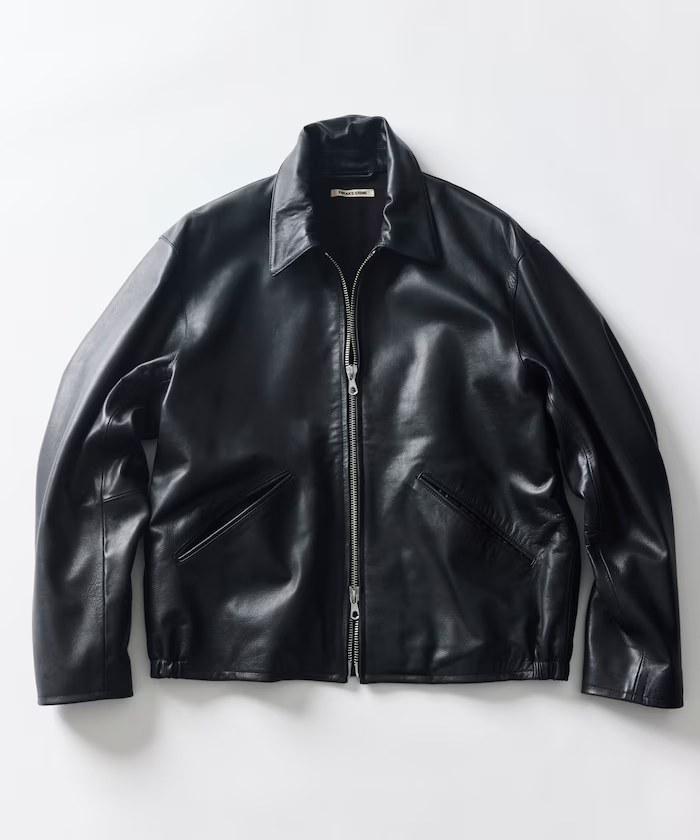 FREAK'S STOREのカーフレザー シングル ライダースジャケット