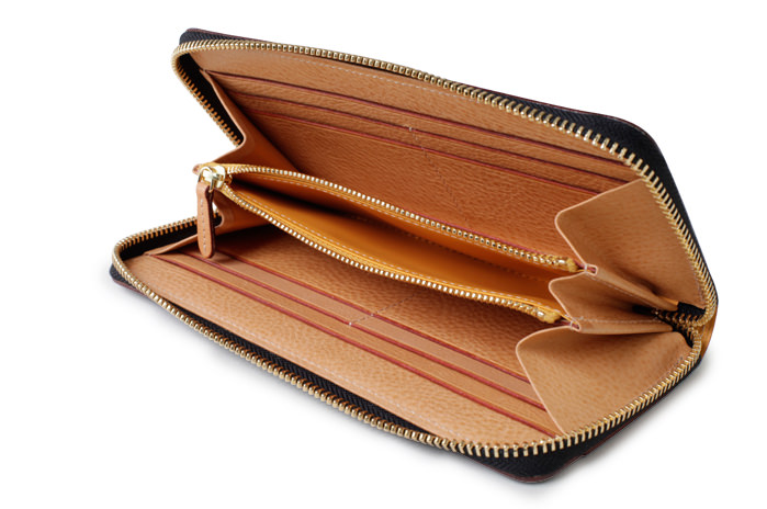 GANZO THIN BRIDLE ラウンドファスナー長財布
